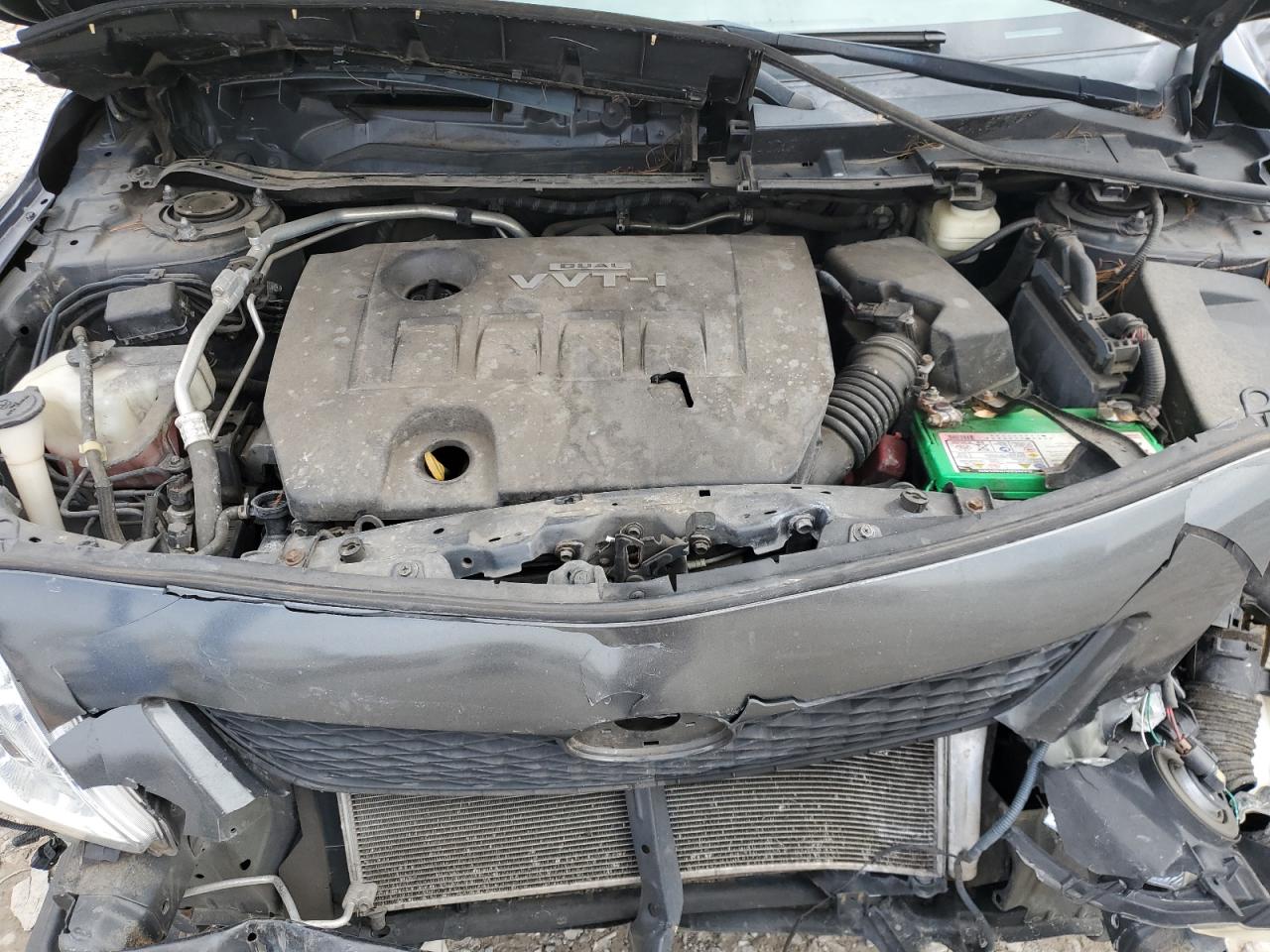 2009 Toyota Corolla VIN 2T1BU40E29C118408 Copart auction photo, front end / minor dent/scratches damage thumbnail 11
