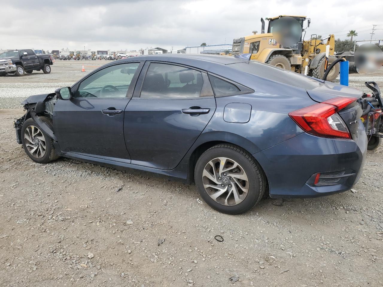 2017 Honda Civic VIN 2HGFC2F70HH517759 Copart auction photo, front end damage thumbnail 2
