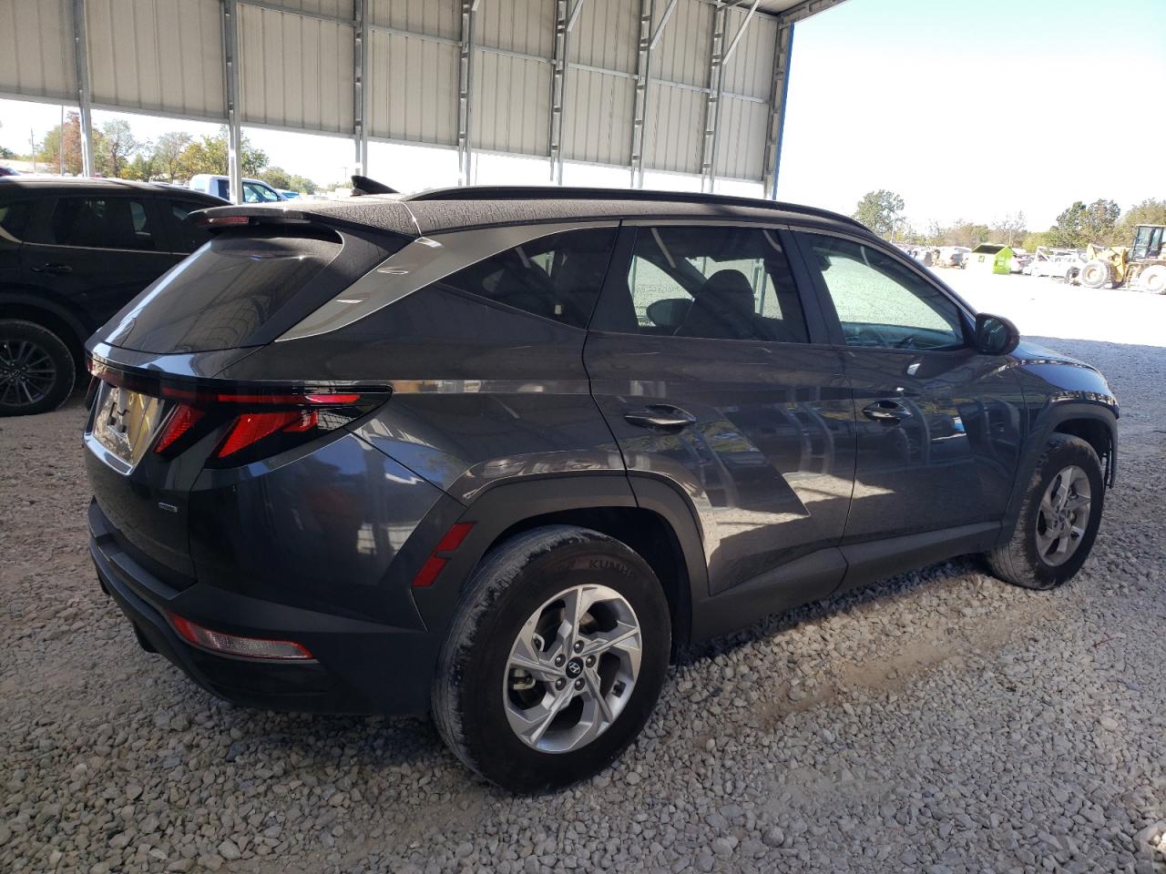 2024 Hyundai Tucson VIN 5NMJBCDE3RH303406 Copart auction photo, front end / side damage thumbnail 3