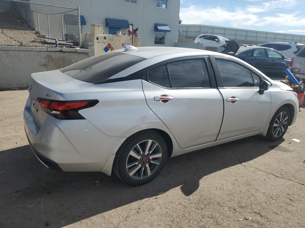 2020 Nissan Versa VIN 3N1CN8EV4LL805169 Copart auction photo, front end / side damage thumbnail 3