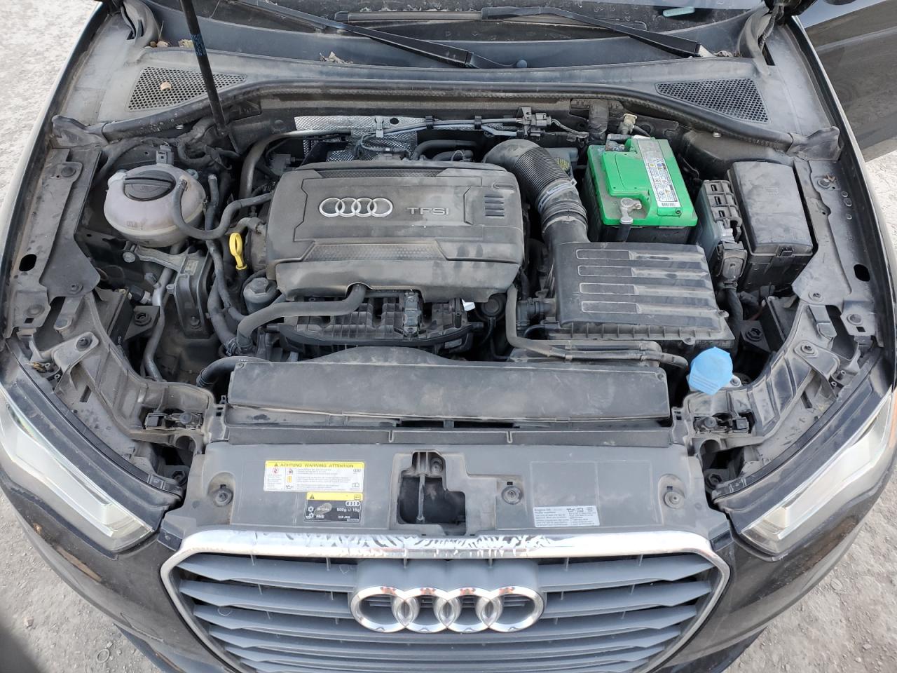 2015 Audi A3 VIN WAUACGFF1F1058330 Copart auction photo, rear end / mechanical damage thumbnail 13