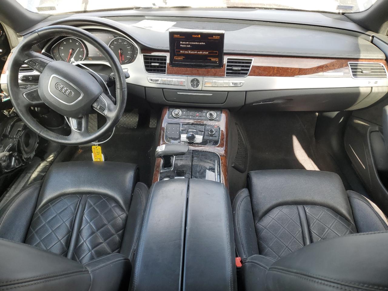 2013 Audi A8 VIN WAUAGAFD3DN001326 Copart auction photo, all over damage thumbnail 8