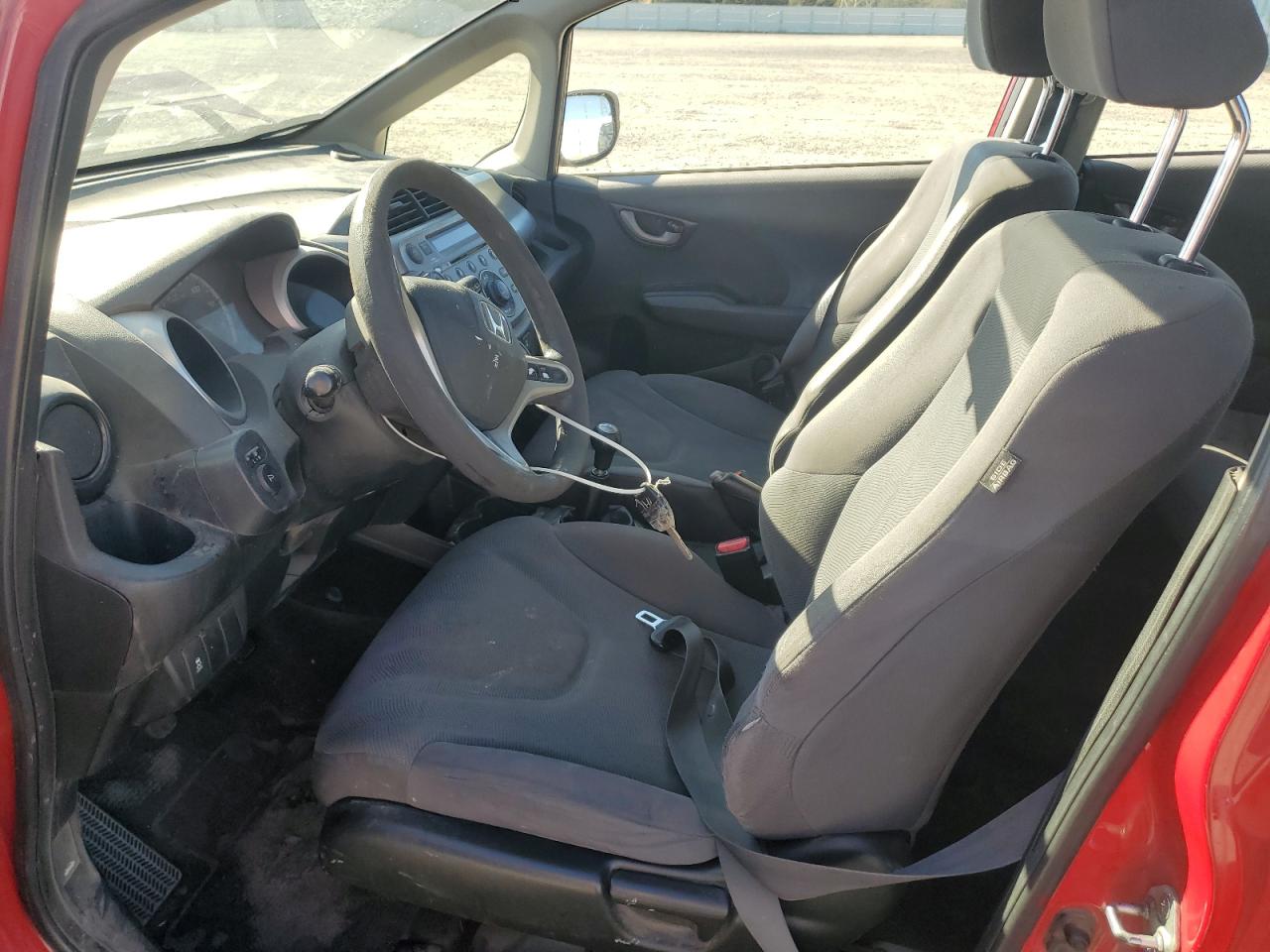 2013 Honda Fit VIN JHMGE8G34DC032547 Copart auction photo, front end / rear end damage thumbnail 7
