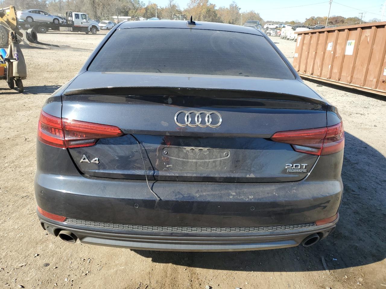 2017 Audi A4 VIN WAUENAF47HN035878 Copart auction photo, front end damage thumbnail 6