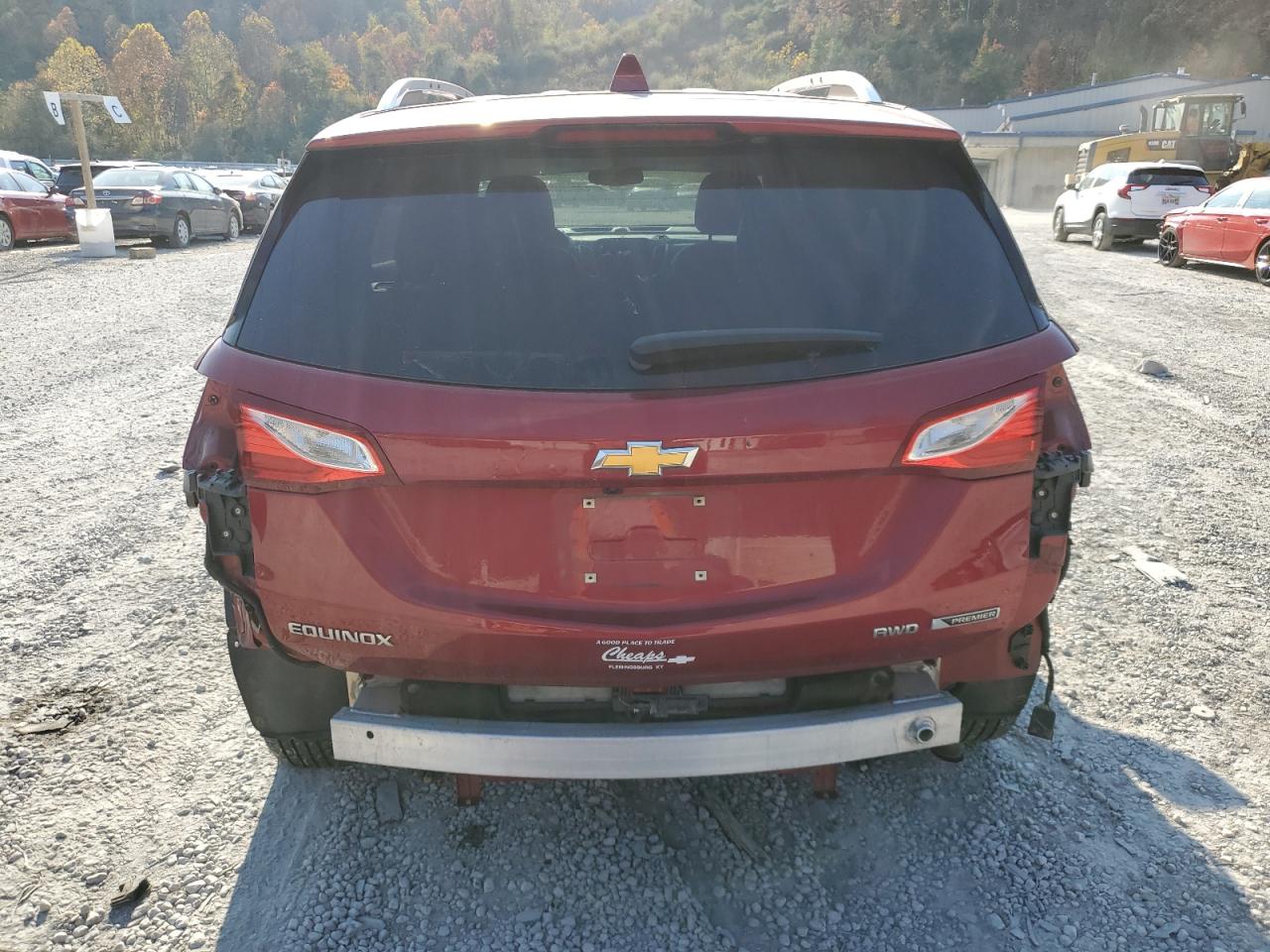 2018 Chevrolet Equinox VIN 3GNAXVEV5JS537742 Copart auction photo, all over damage thumbnail 6