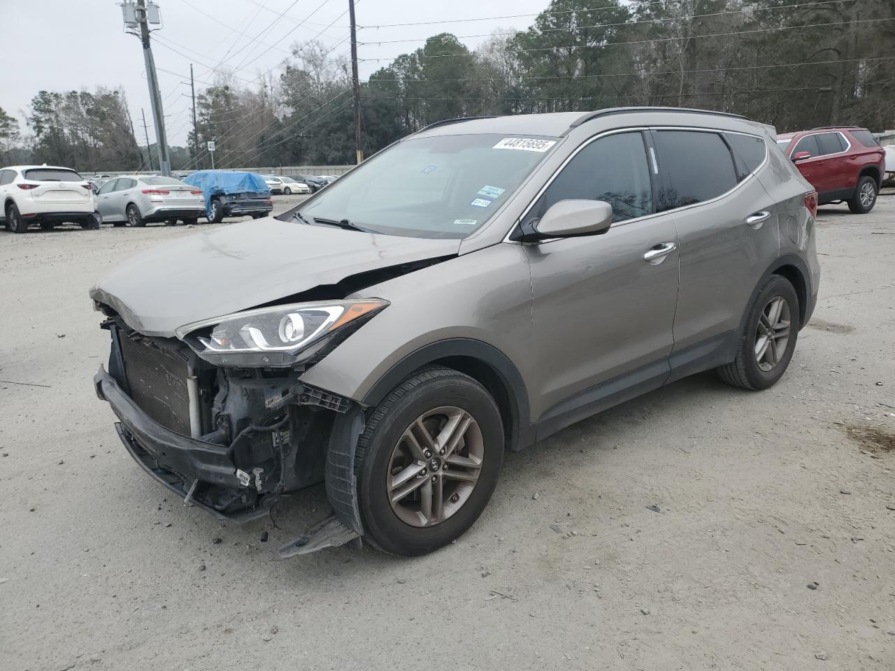 2017 Hyundai Santa Fe VIN 5XYZU3LB1HG443970