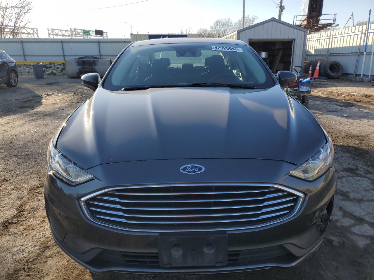 2020 Ford Fusion VIN 3FA6P0HD0LR237921 Copart auction photo, rear end damage thumbnail 5