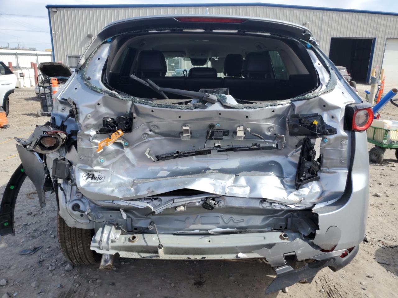 2020 Mazda CX-5 VIN JM3KFBCMXL0778254 Copart auction photo, rear end damage thumbnail 6