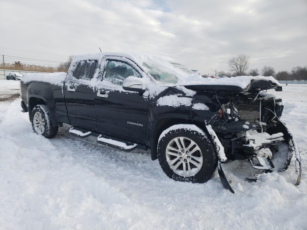 2016 GMC Canyon VIN 1GTG6DE37G1149775 Copart auction photo, front end damage thumbnail 4