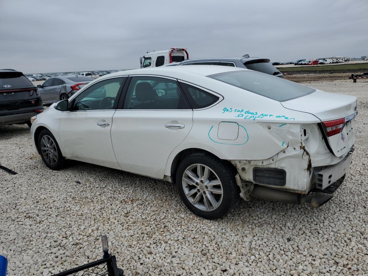 2014 Toyota Avalon VIN 4T1BK1EBXEU094399 Copart auction photo, rear end / minor dent/scratches damage thumbnail 2