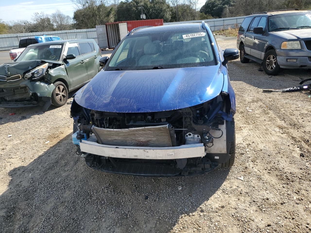 2021 KIA Sorento VIN 5XYRL4LCXMG052151 Copart auction photo, front end / minor dent/scratches damage thumbnail 5