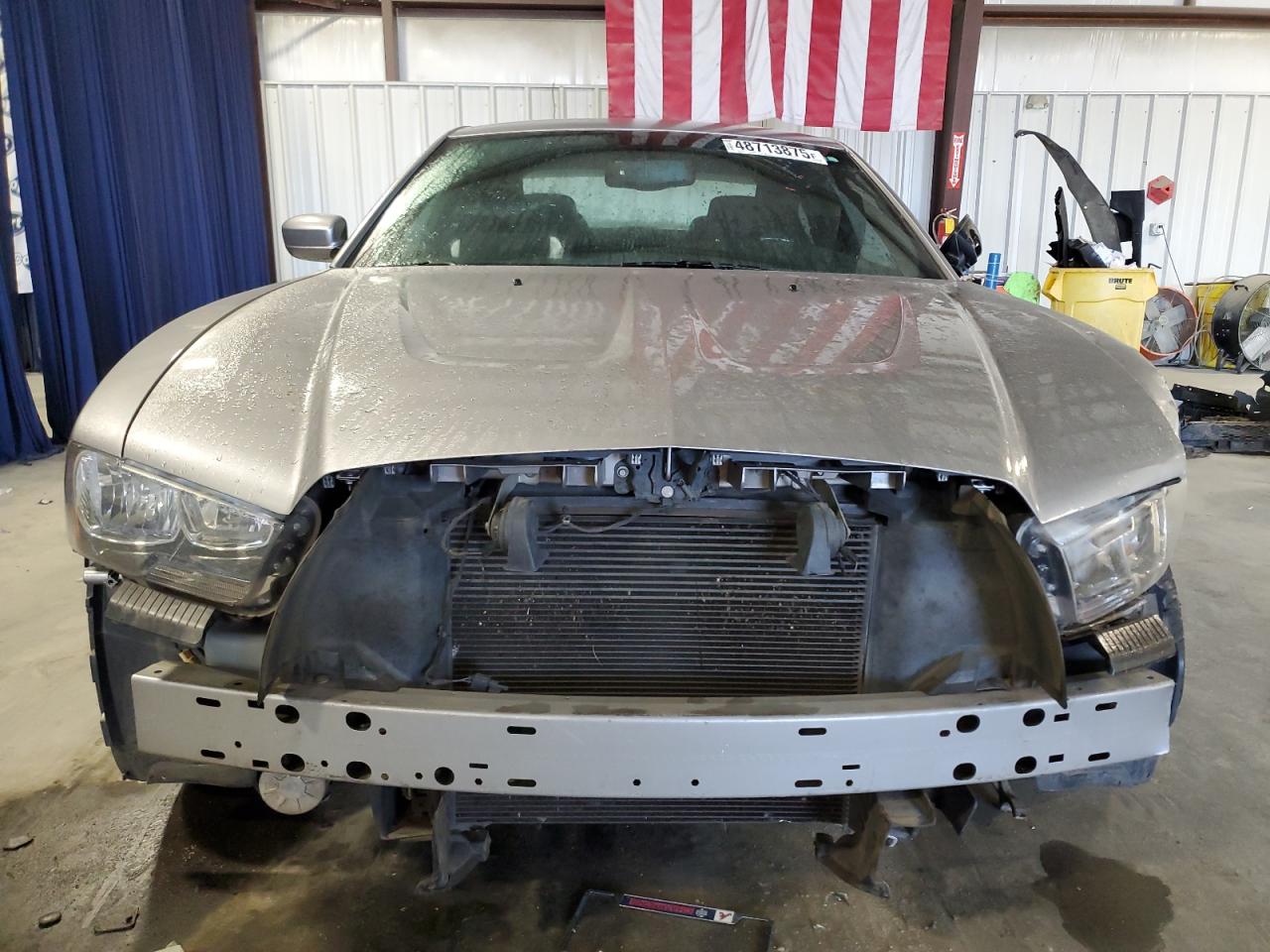 2014 Dodge Charger VIN 2C3CDXBG2EH344487 Copart auction photo, front end / side damage thumbnail 5
