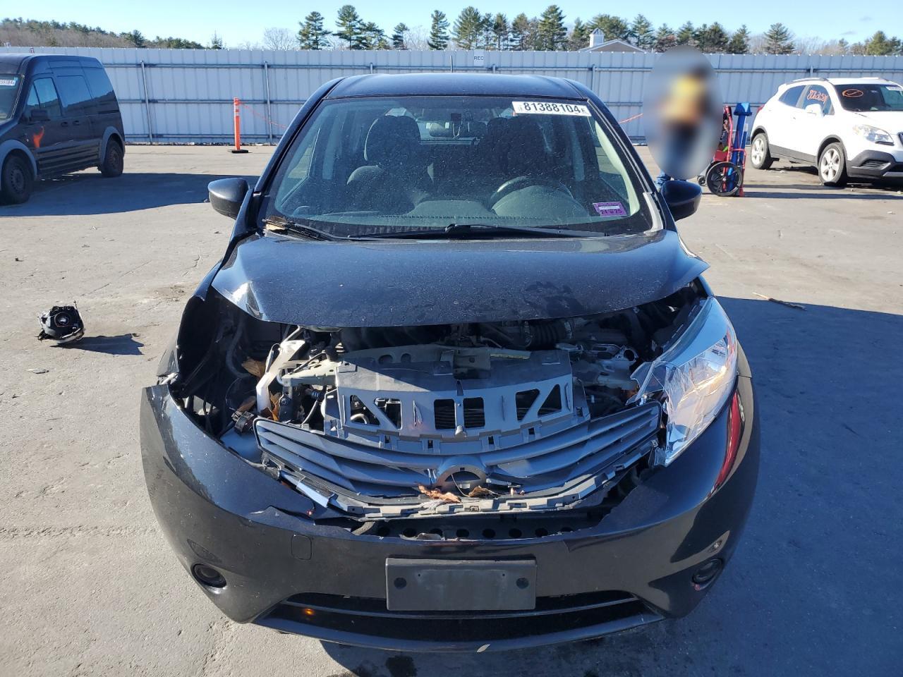 2016 Nissan Versa VIN 3N1CE2CP8GL394026 Copart auction photo, front end damage thumbnail 5