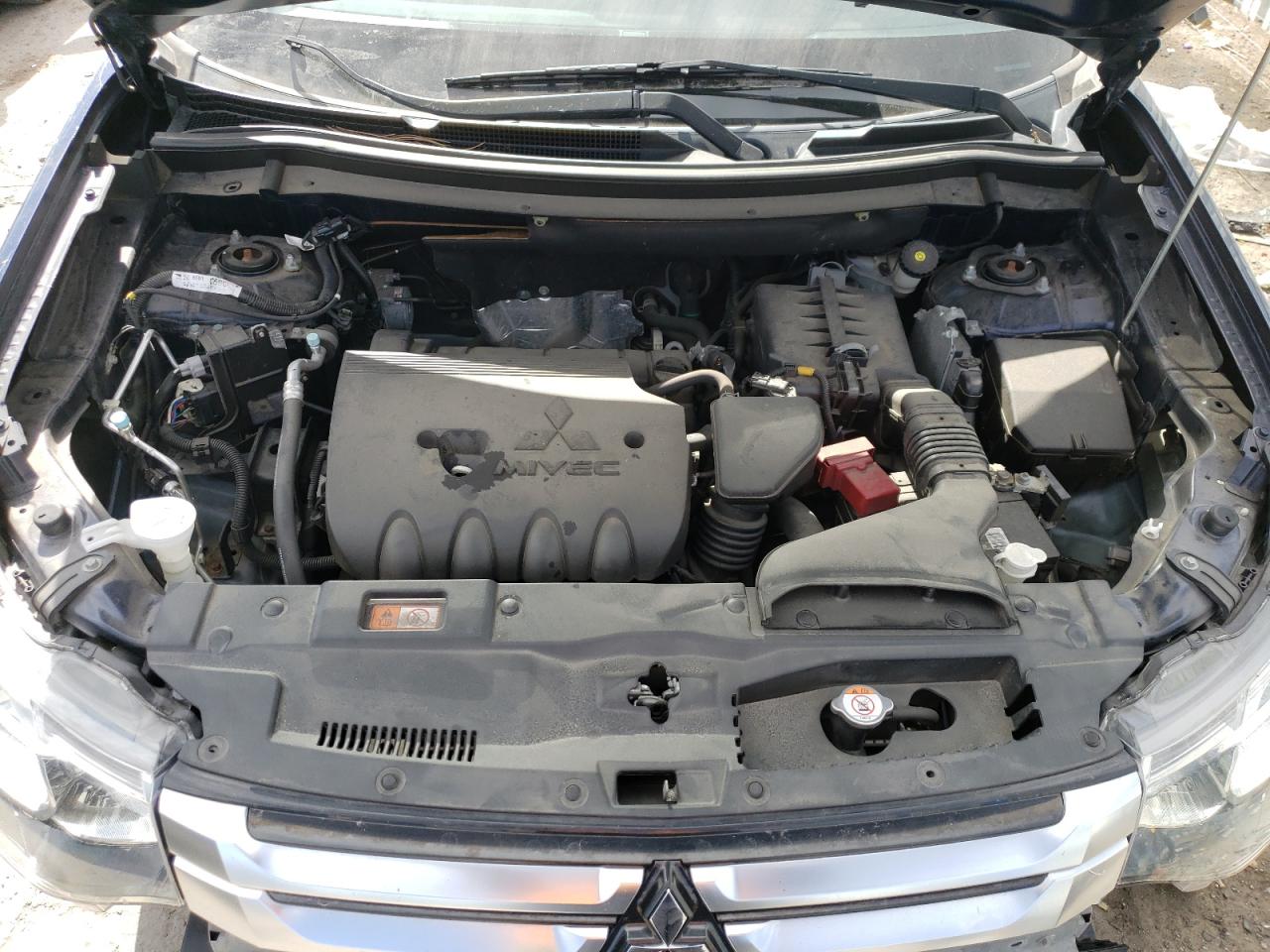 2015 Mitsubishi Outlander VIN JA4AZ3A38FZ010410 Copart auction photo, front end / side damage thumbnail 12