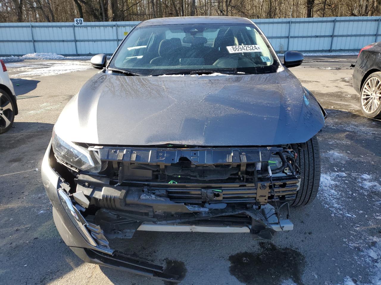 2024 Nissan Sentra VIN 3N1AB8CVXRY361827 Copart auction photo, front end damage thumbnail 5
