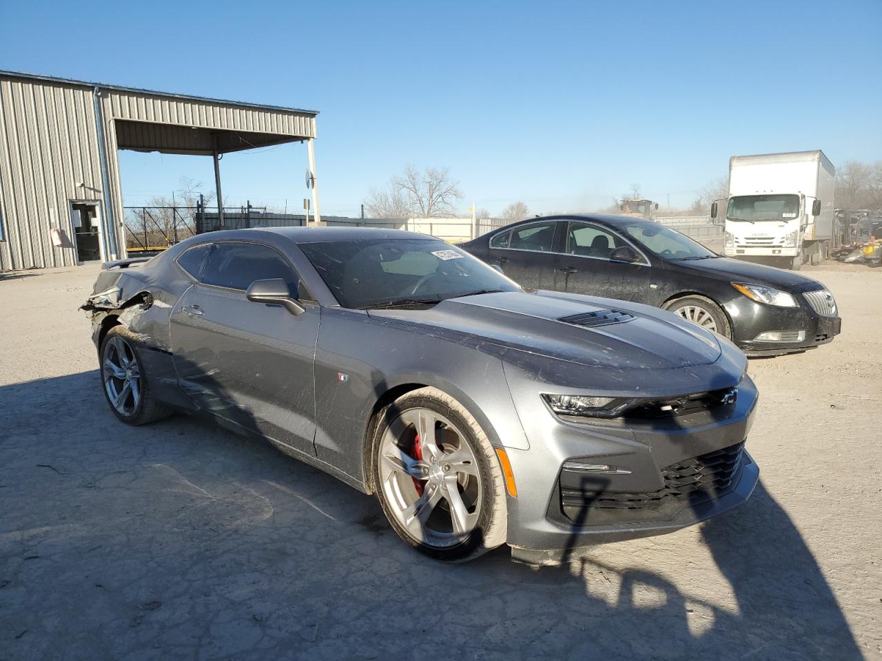 2021 Chevrolet Camaro VIN 1G1FH1R75M0135787 Copart auction photo, side damage thumbnail 4