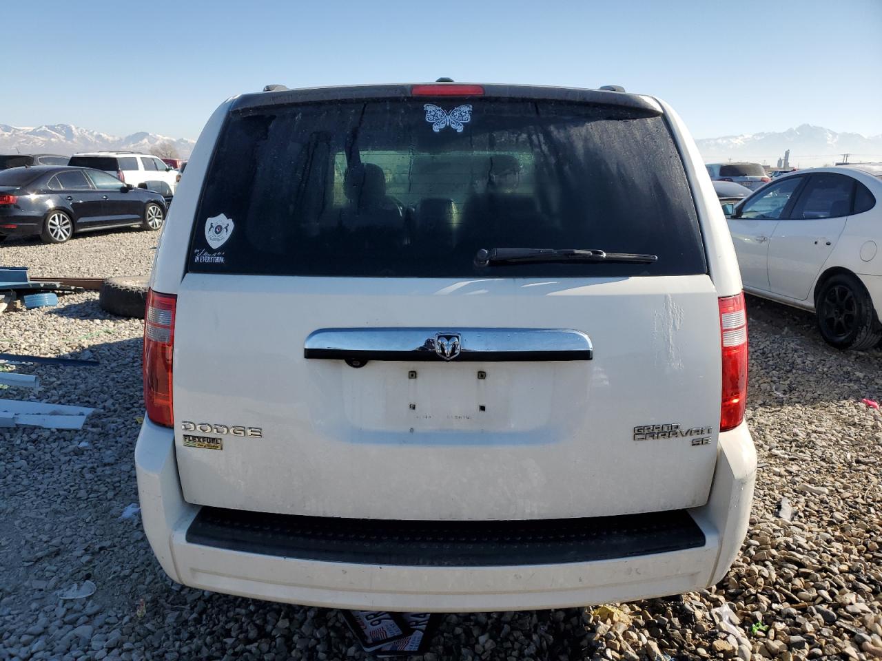 2010 Dodge Caravan VIN 2D4RN4DE7AR318343 Copart auction photo, front end / side damage thumbnail 6