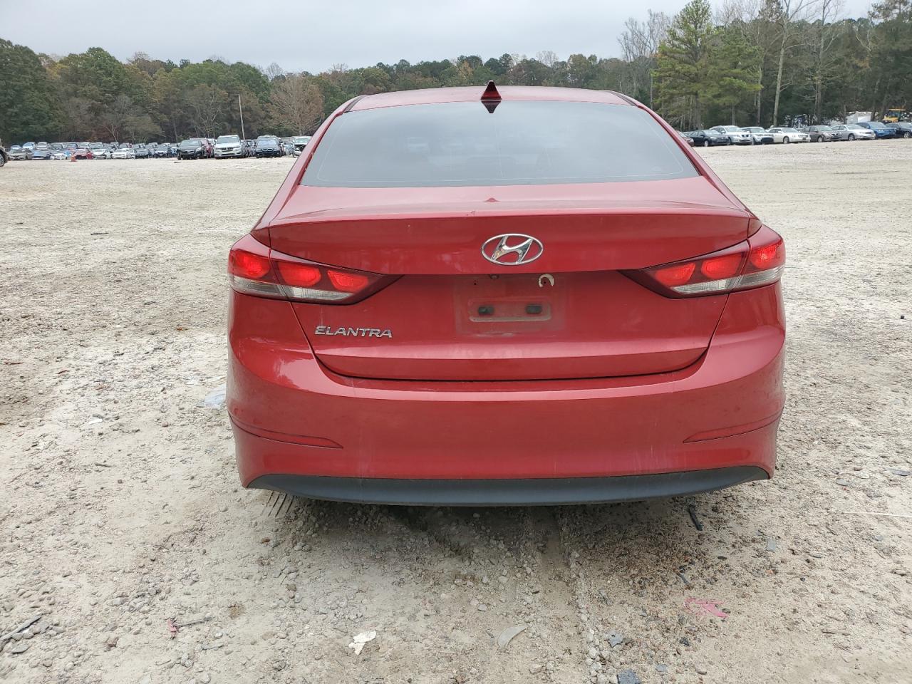 2018 Hyundai Elantra VIN 5NPD84LF6JH328870 Copart auction photo, minor dent/scratches / top/roof damage thumbnail 6