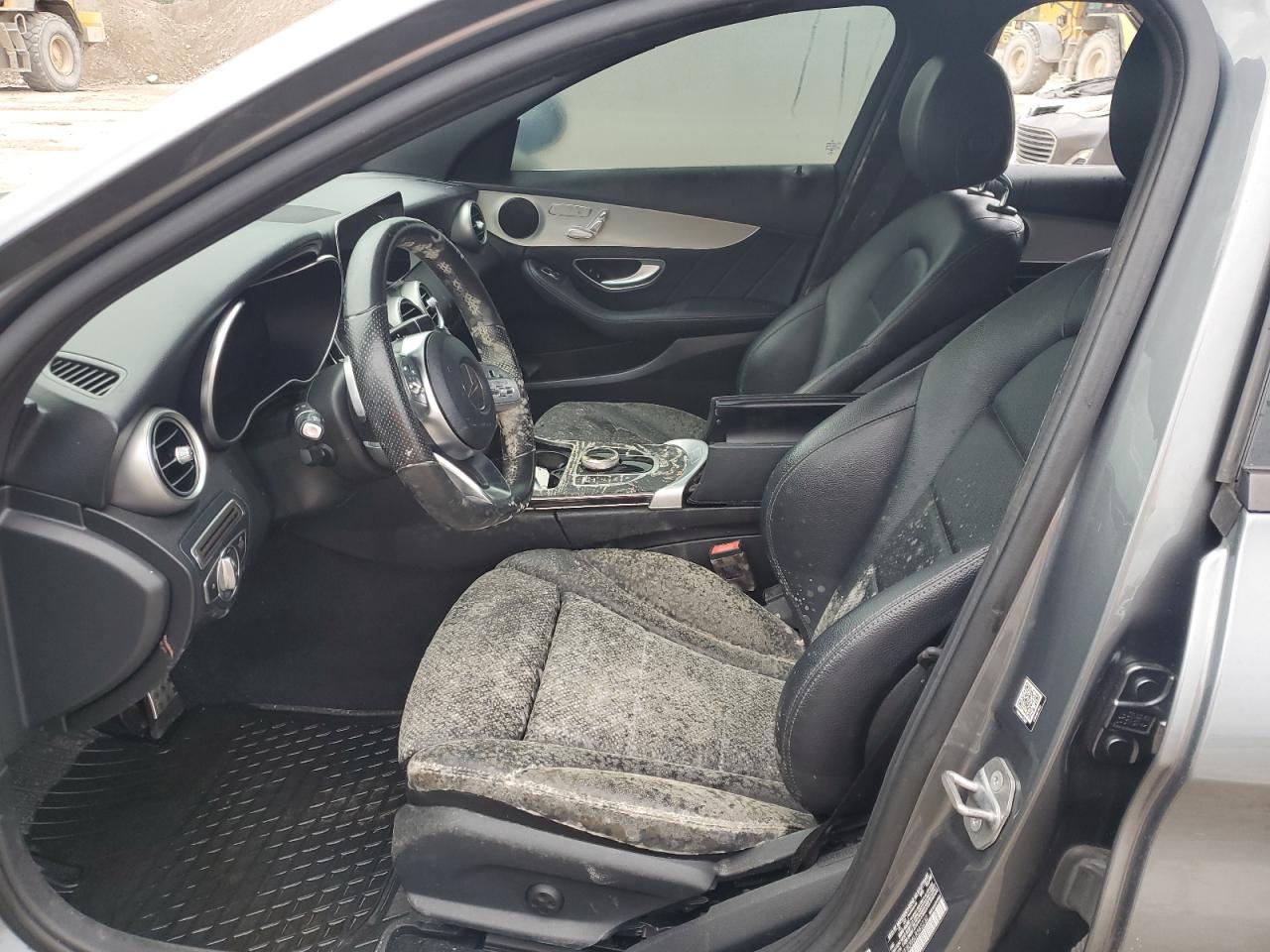 2020 Mercedes-Benz C-klasse VIN W1KWF8DB6LR583232 Copart auction photo, water/flood damage thumbnail 7