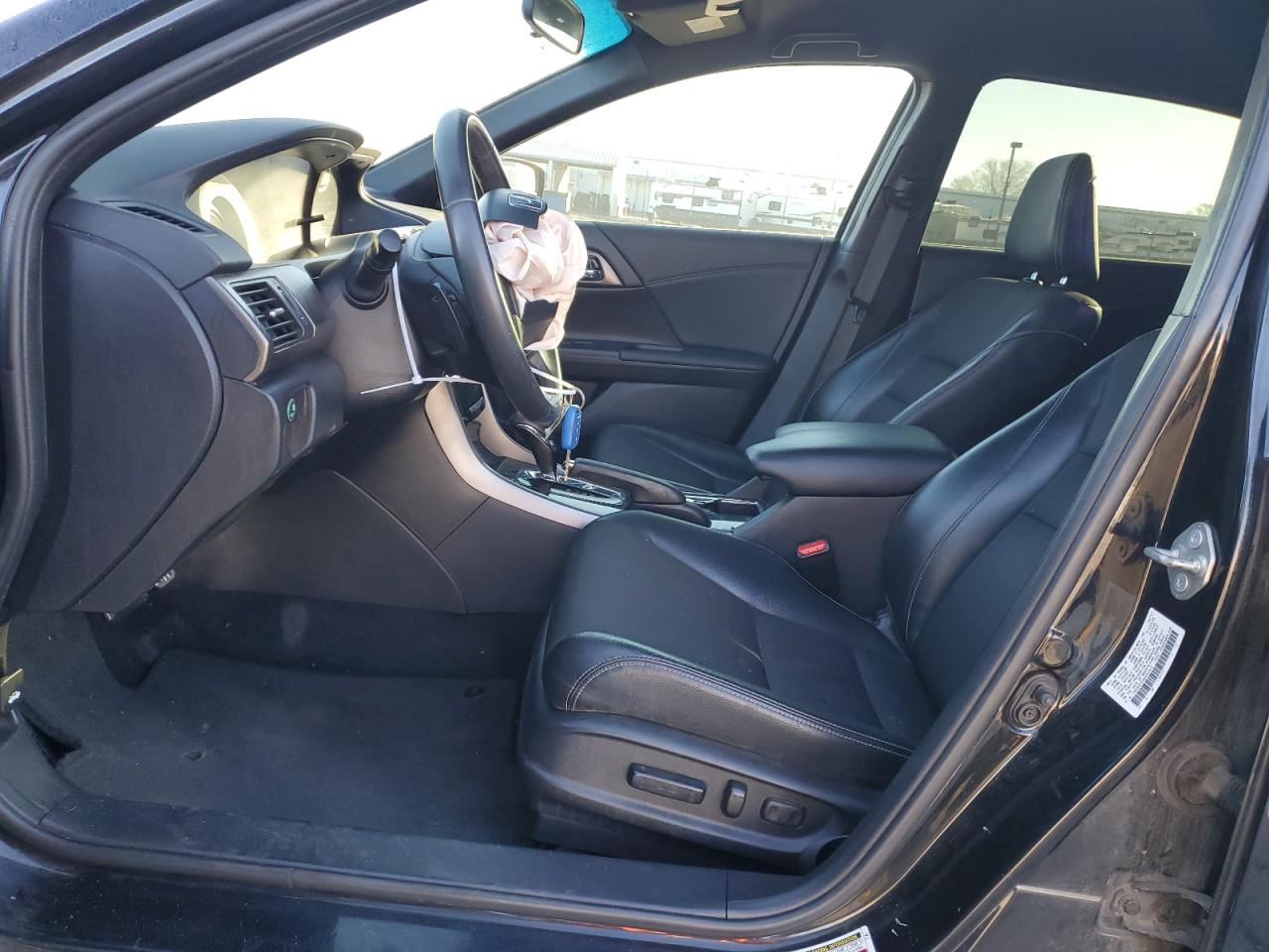 2017 Honda Accord VIN 1HGCR2F54HA284919 Copart auction photo, front end / rear end damage thumbnail 7