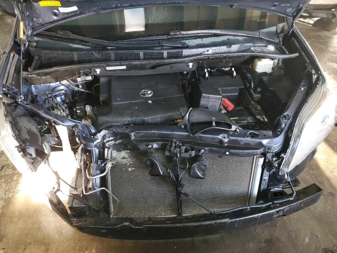2014 Toyota Sienna VIN 5TDDK3DC9ES080534 Copart auction photo, front end / side damage thumbnail 12