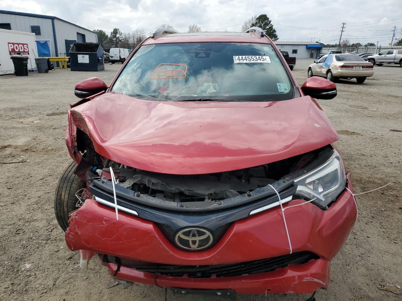 2017 Toyota RAV 4 VIN JTMDFREV1HJ138418 Copart auction photo, all over damage thumbnail 5