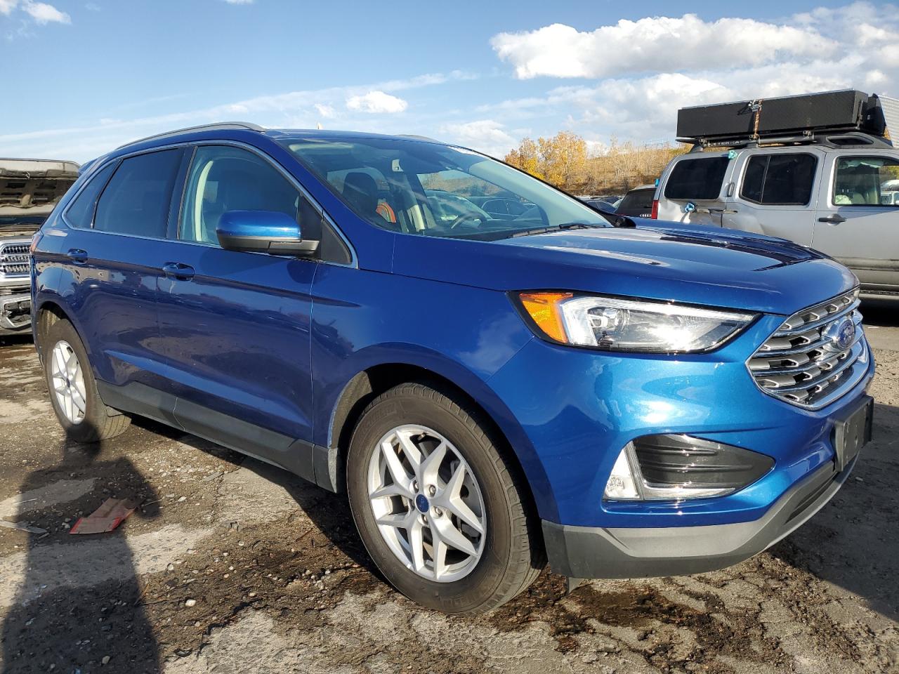 2022 Ford Edge VIN 2FMPK4J93NBB08529 Copart auction photo, rear end damage thumbnail 4
