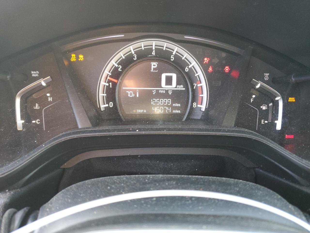 2017 Honda CR-V VIN 2HKRW6H35HH204167 Copart auction photo, rear end / front end damage thumbnail 9