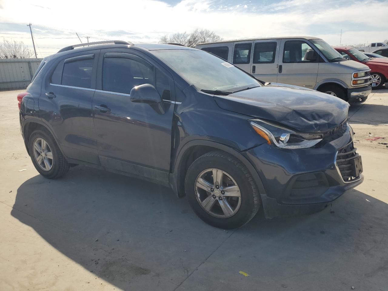 2018 Chevrolet Trax VIN 3GNCJLSB1JL213156 Copart auction photo, all over damage thumbnail 4