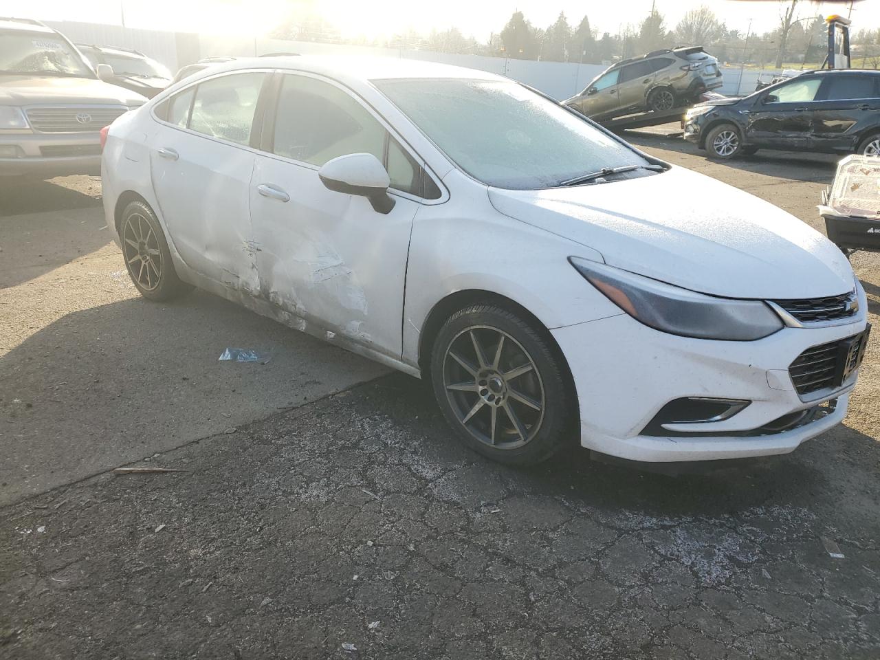 2017 Chevrolet Cruze VIN 1G1BF5SM9H7238302 Copart auction photo, side damage thumbnail 4