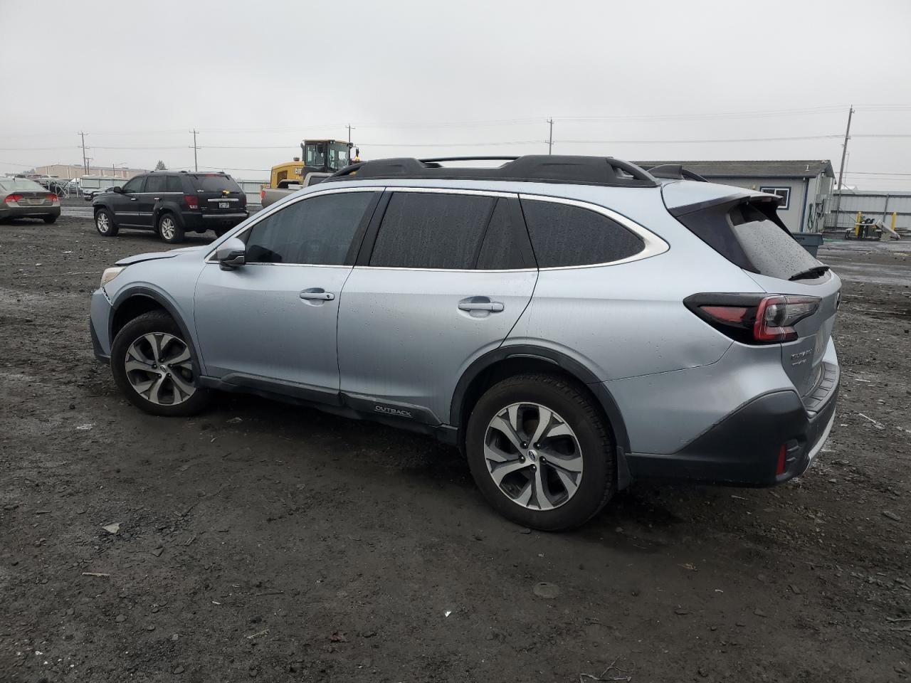 2020 Subaru Outback VIN 4S4BTANC2L3143748 Copart auction photo, side / front end damage thumbnail 2