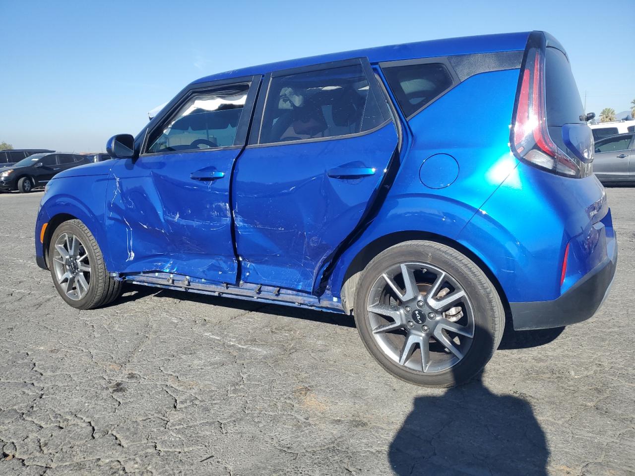 2024 KIA Soul VIN KNDJ33AU1R7226843 Copart auction photo, side damage thumbnail 2