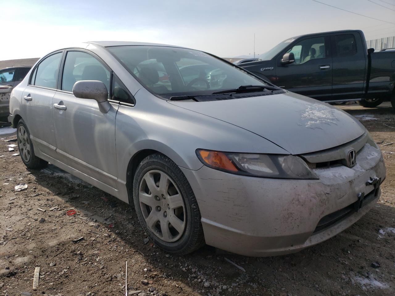 2007 Honda Civic VIN 1HGFA16597L094793 Copart auction photo, rear end / hail damage thumbnail 4
