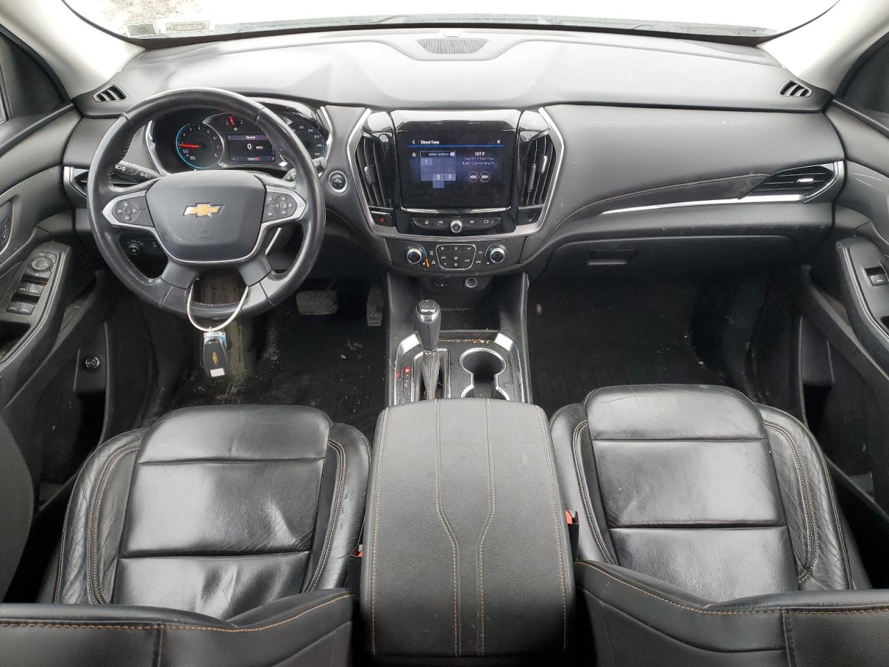 2020 Chevrolet Traverse VIN 1GNEVHKW2LJ190106 Copart auction photo, front end / side damage thumbnail 8
