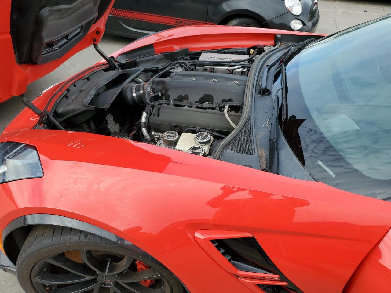 2017 Chevrolet Corvette VIN 1G1YX2D77H5111816 Copart auction photo, water/flood damage thumbnail 11