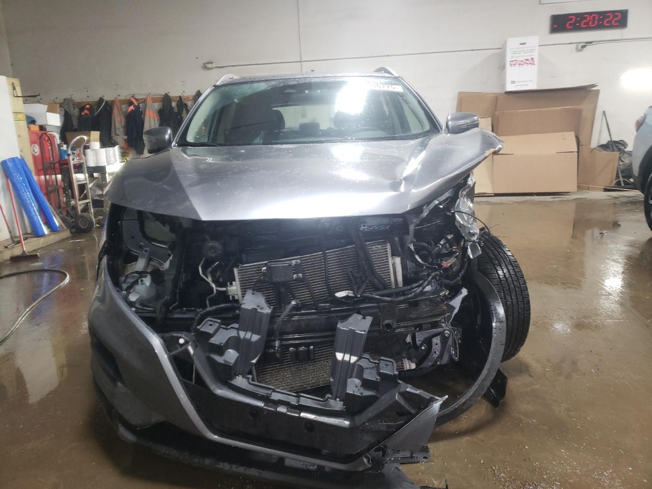 2021 Nissan Rogue VIN JN1BJ1BW2MW661841 Copart auction photo, front end / rear end damage thumbnail 5