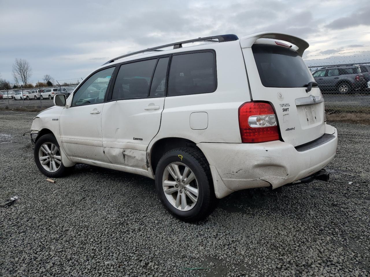 2007 Toyota Highlander VIN JTEEW21A770038824 Copart auction photo, all over damage thumbnail 2