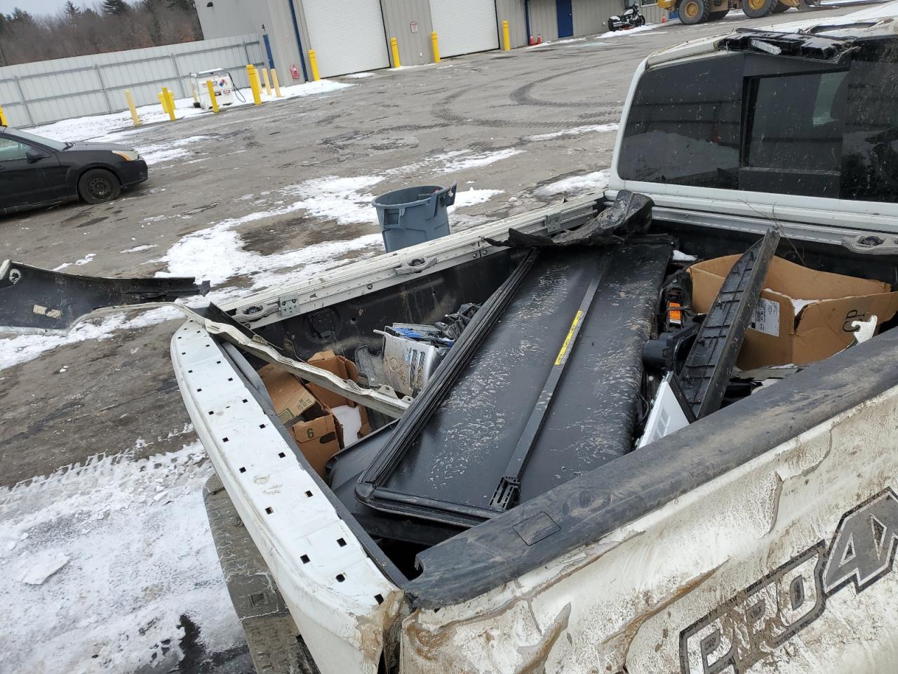 2019 Nissan Titan VIN 1N6AA1E59KN534807 Copart auction photo, rollover damage thumbnail 14