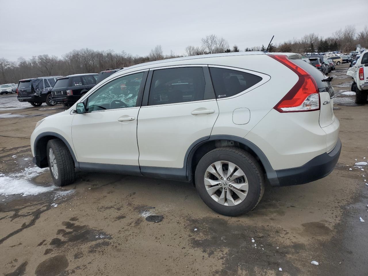 2012 Honda CR-V VIN 5J6RM4H72CL043076 Copart auction photo, front end / side damage thumbnail 2