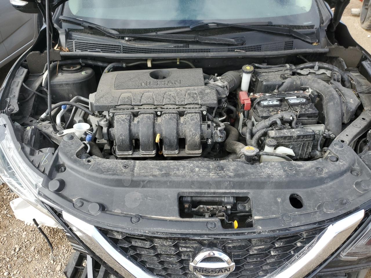 2019 Nissan Sentra VIN 3N1AB7AP6KY388317 Copart auction photo, rear end / front end damage thumbnail 11