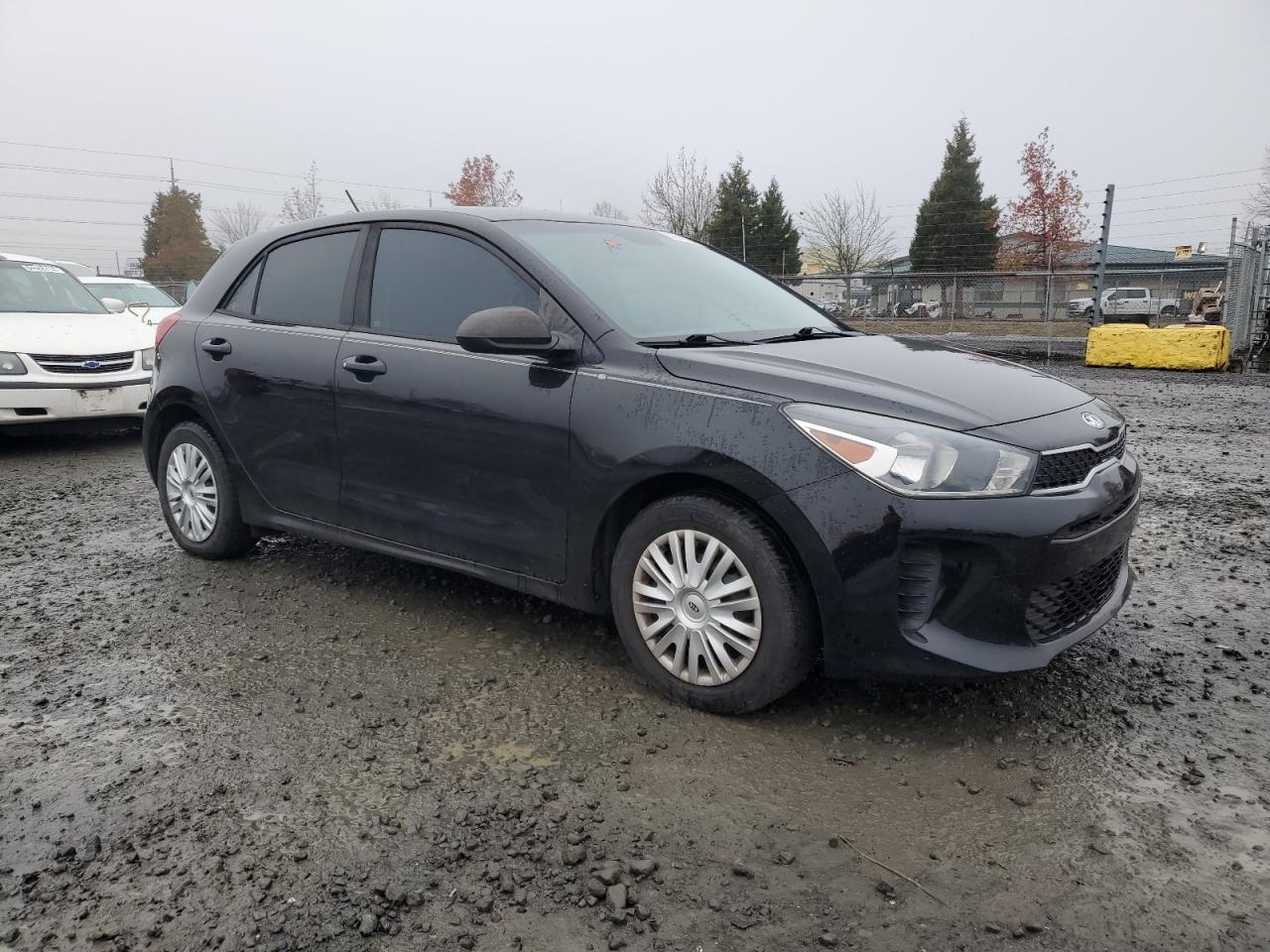 2018 KIA Rio VIN 3KPA25AB9JE046611 Copart auction photo, mechanical damage thumbnail 4