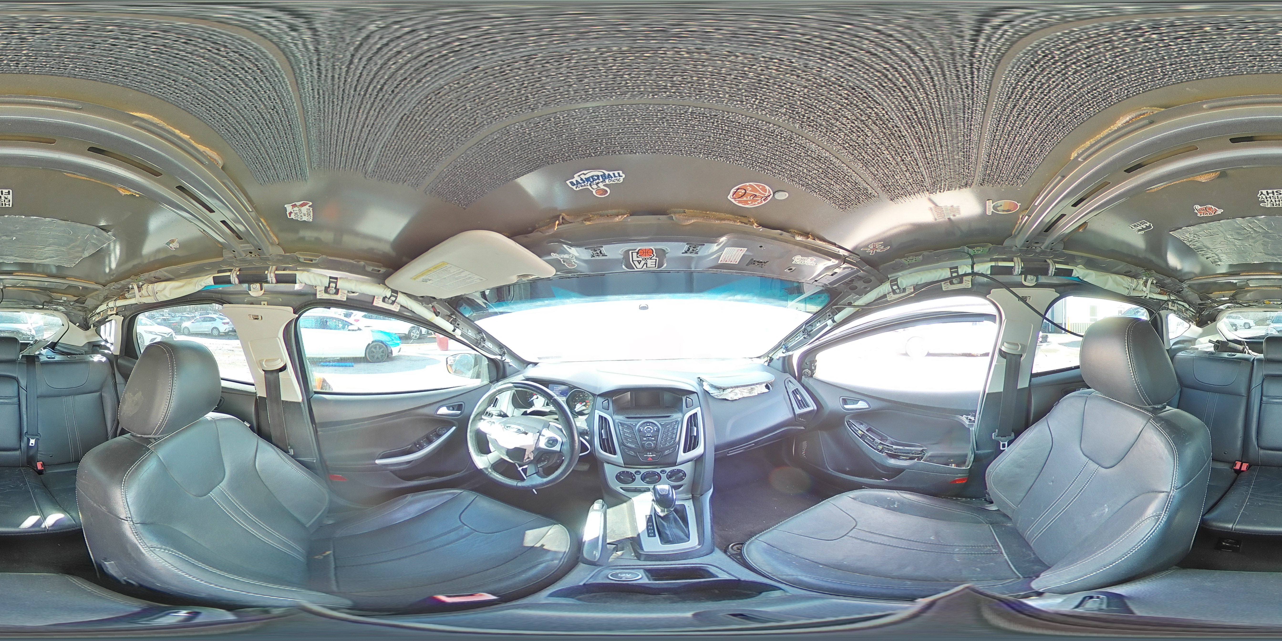 2013 Ford Focus VIN 1FADP3K23DL220269 Copart auction photo, rollover / undercarriage damage thumbnail 15