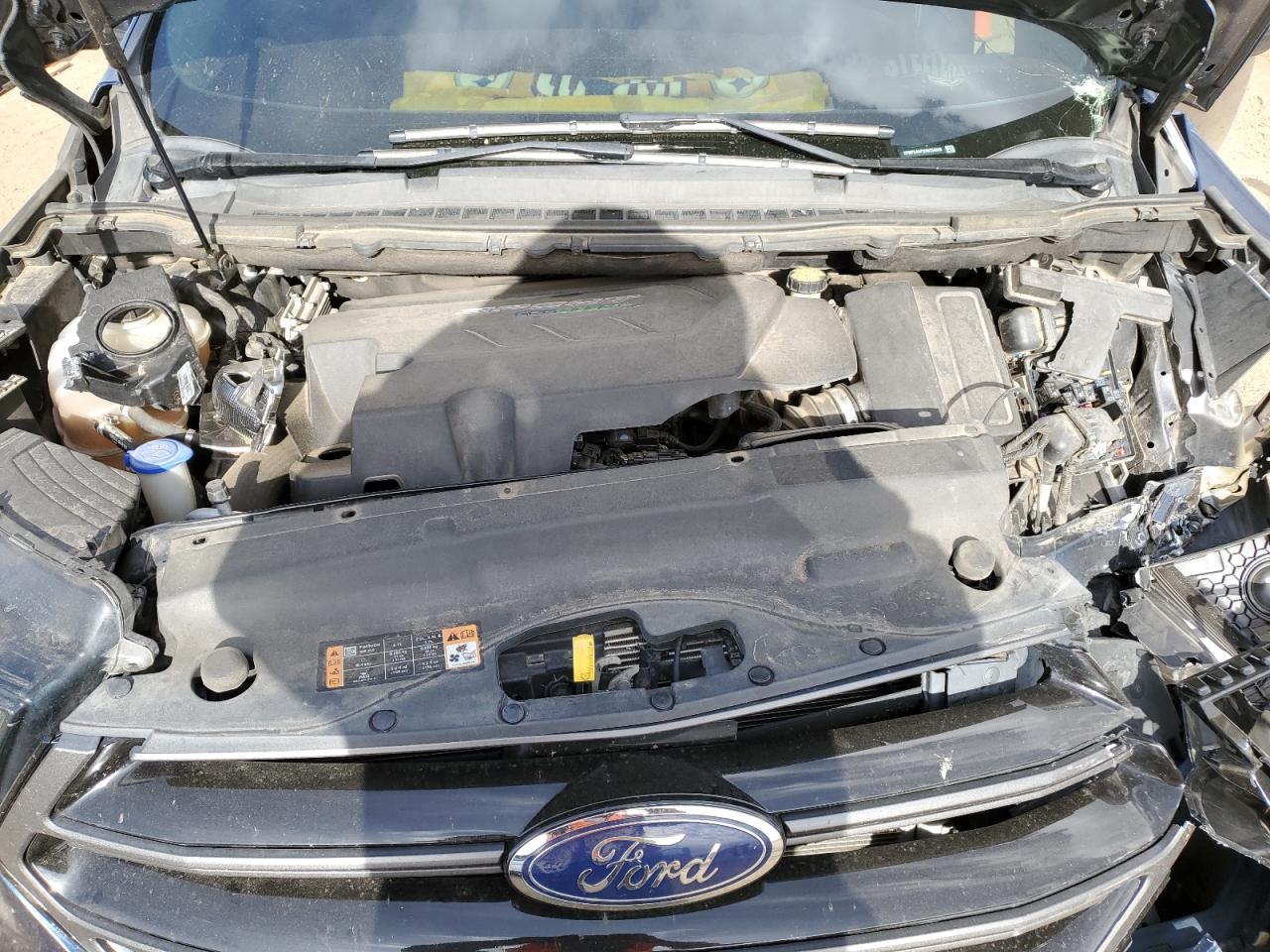 2017 Ford Edge VIN 2FMPK4AP3HBC54948 Copart auction photo, front end damage thumbnail 12