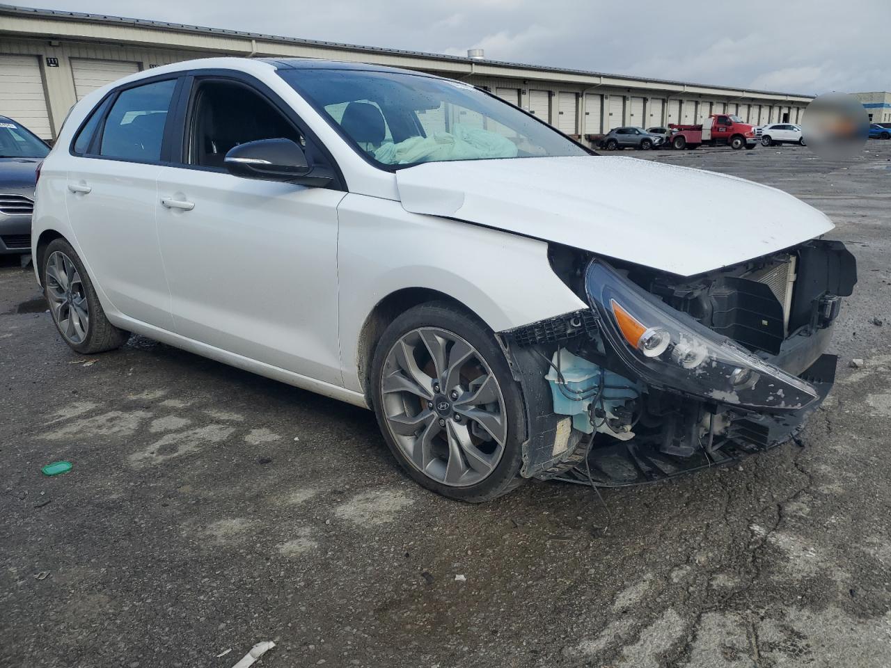 2020 Hyundai Elantra VIN KMHH55LC8LU131936 Copart auction photo, front end damage thumbnail 4