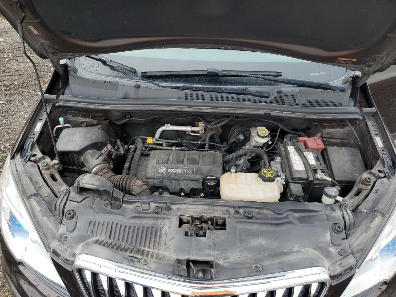 2015 Buick Encore VIN KL4CJESB5FB172196 Copart auction photo, side / rear end damage thumbnail 12