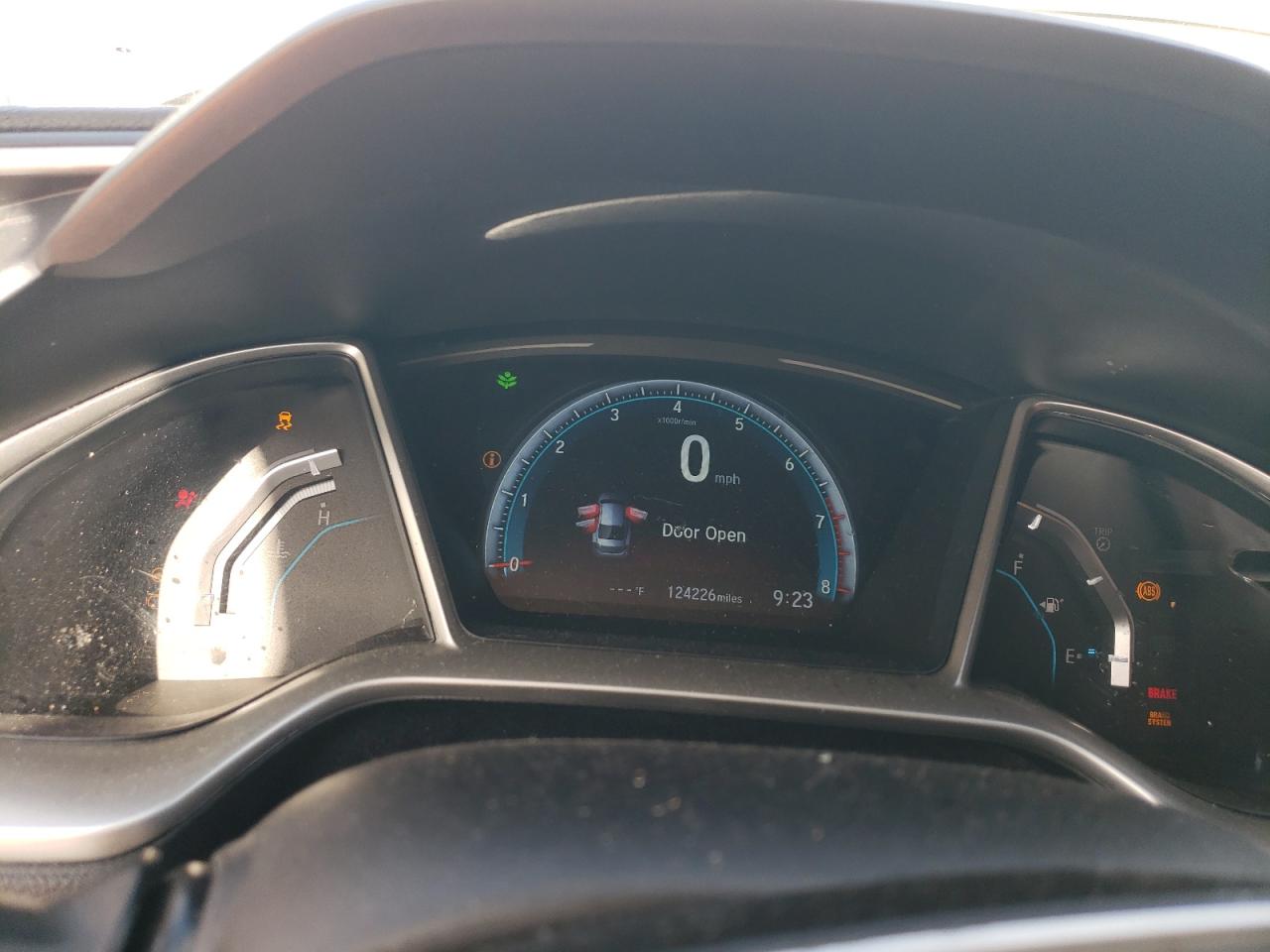 2017 Honda Civic VIN 19XFC2F78HE213380 Copart auction photo, rear end damage thumbnail 9
