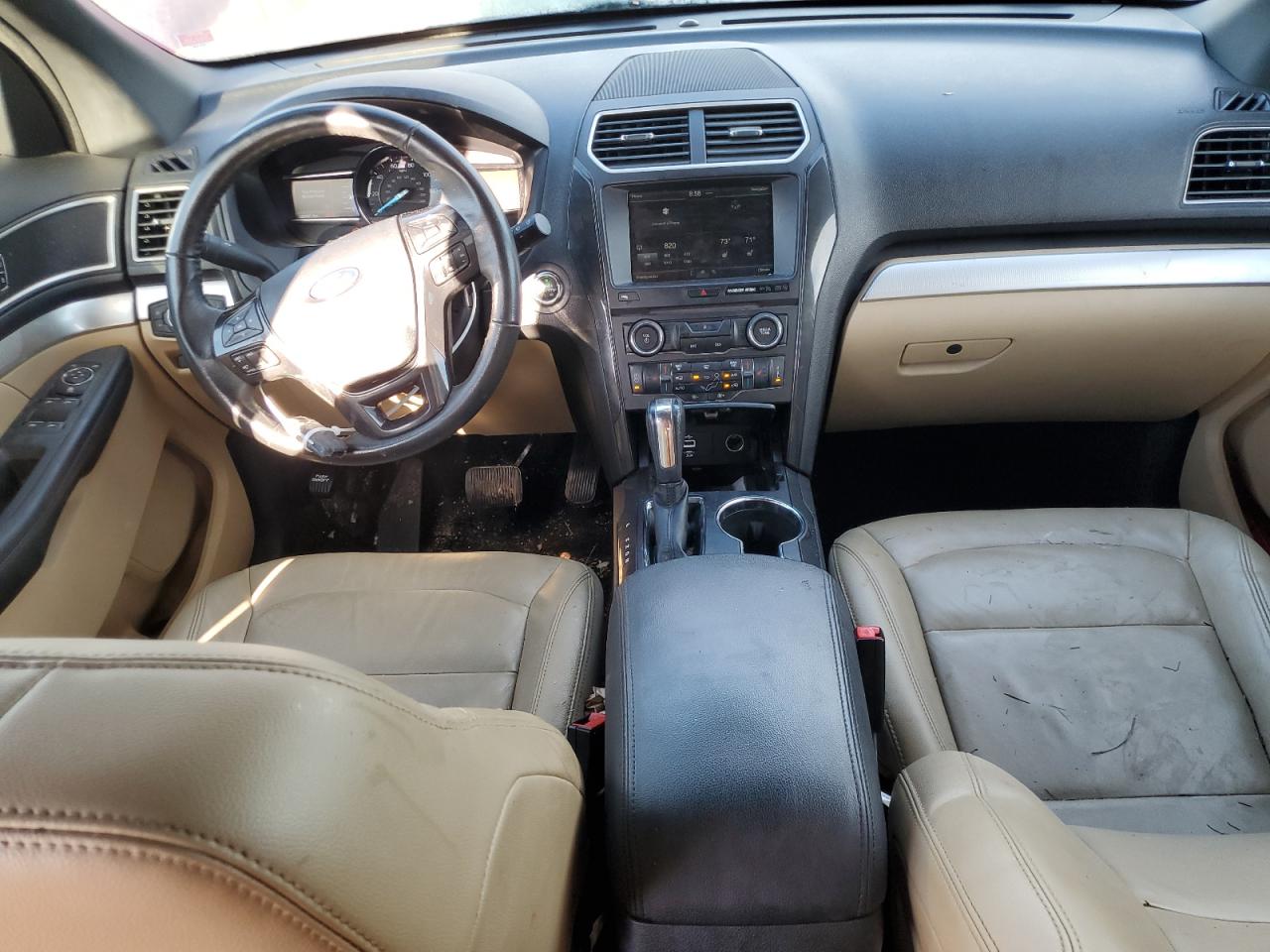 2016 Ford Explorer VIN 1FM5K7DH8GGA82954 Copart auction photo, water/flood damage thumbnail 8