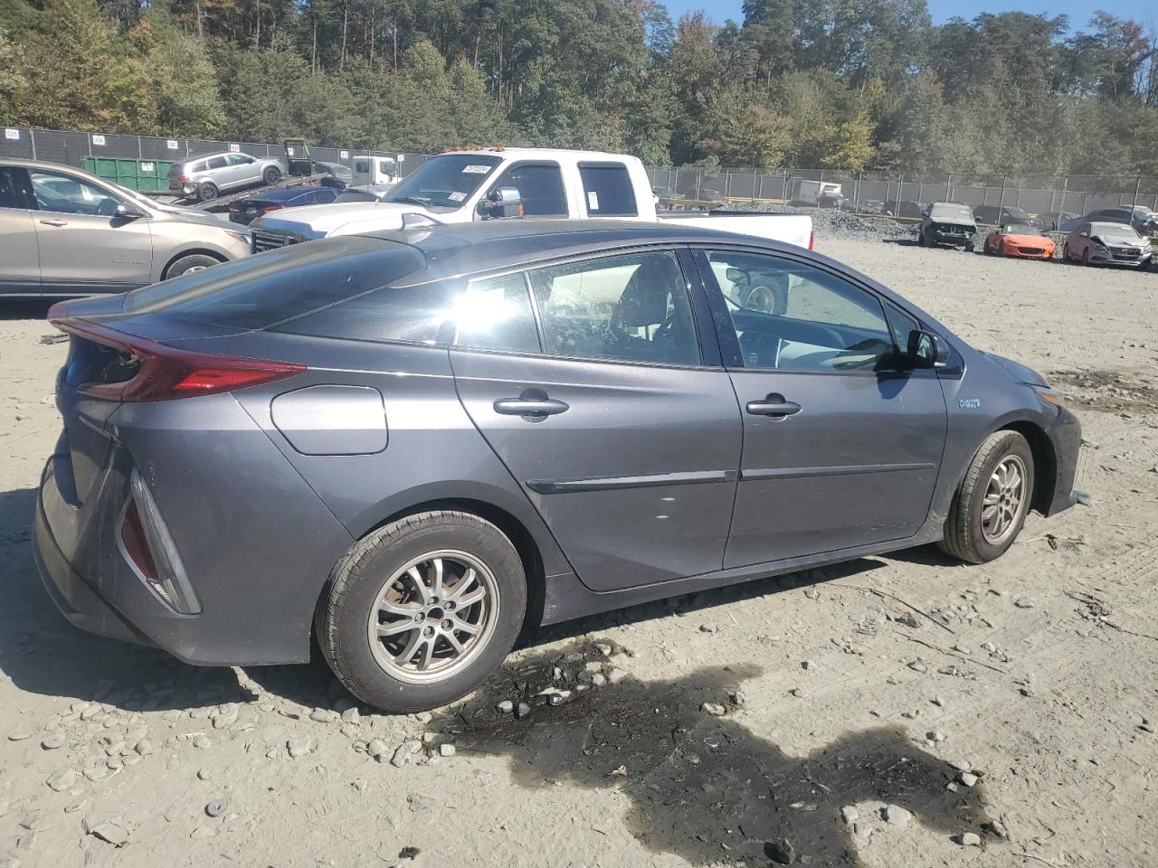 2018 Toyota Prius VIN JTDKARFP5J3081351 Copart auction photo, all over damage thumbnail 3