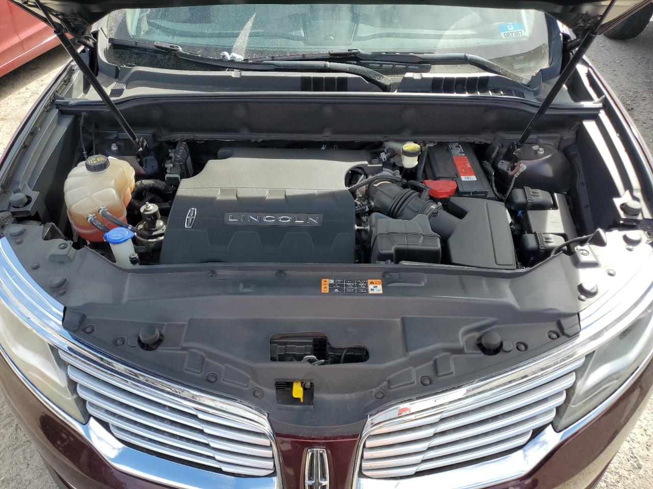 2017 Lincoln MKX VIN 2LMPJ8KR6HBL13067 Copart auction photo, undercarriage damage thumbnail 12