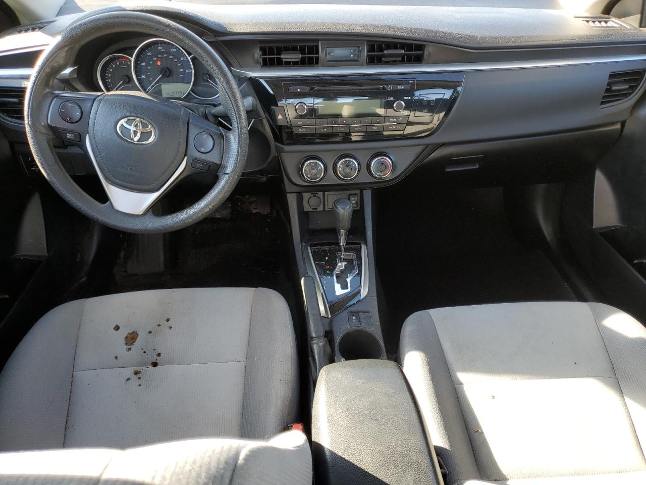 2015 Toyota Corolla VIN 2T1BURHE7FC244017 Copart auction photo, front end damage thumbnail 8